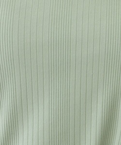 SHOO・LA・RUE / シューラルー カットソー | 【洗える/S-LL】ベーシックだから着回ししやすい ランダムテレコ リブ長袖トップス | 詳細16