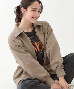 SHOO・LA・RUE / シューラルー レザーブルゾン・ジャケット | 【洗える】スタイリッシュ ジップアップブルゾン