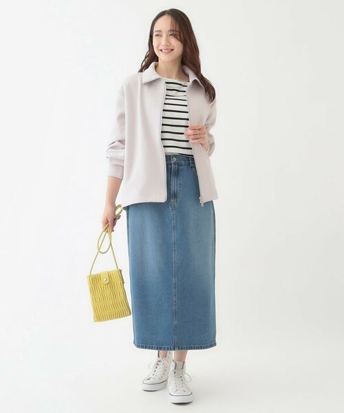 SHOO・LA・RUE / シューラルー レザーブルゾン・ジャケット | 【洗える】スタイリッシュ ジップアップブルゾン | 詳細11