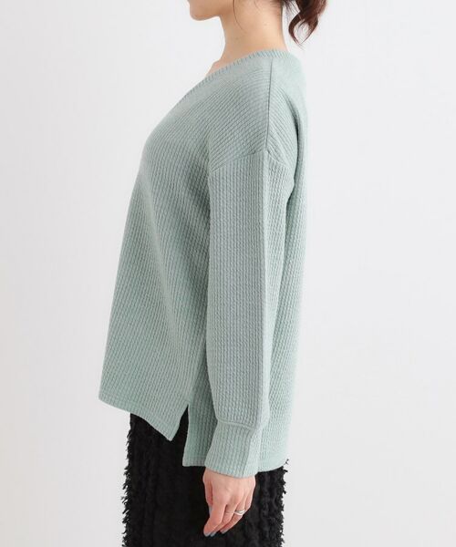 SHOO・LA・RUE / シューラルー カーディガン・ボレロ | 【S-LL】柔らかさが癖になる 凹凸Vネックカーディガン | 詳細18