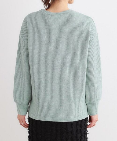 SHOO・LA・RUE / シューラルー カーディガン・ボレロ | 【S-LL】柔らかさが癖になる 凹凸Vネックカーディガン | 詳細19