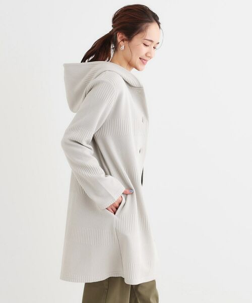 SHOO・LA・RUE / シューラルー カーディガン・ボレロ | 【S-LL】体型をカバーしながらスマートに魅せる ラインジャカードコーディガン | 詳細10