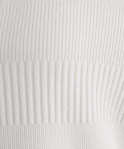 SHOO・LA・RUE / シューラルー カーディガン・ボレロ | 【S-LL】体型をカバーしながらスマートに魅せる ラインジャカードコーディガン | 詳細12