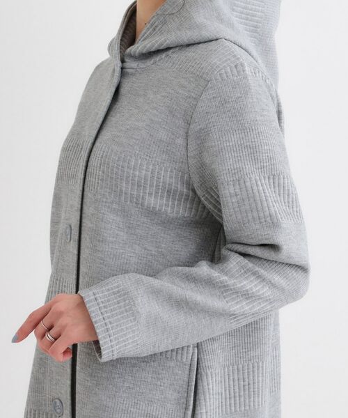 SHOO・LA・RUE / シューラルー カーディガン・ボレロ | 【S-LL】体型をカバーしながらスマートに魅せる ラインジャカードコーディガン | 詳細21
