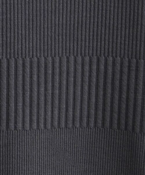 SHOO・LA・RUE / シューラルー カーディガン・ボレロ | 【S-LL】体型をカバーしながらスマートに魅せる ラインジャカードコーディガン | 詳細8