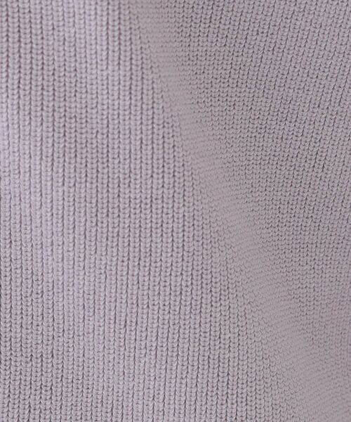 SHOO・LA・RUE / シューラルー カーディガン・ボレロ | 【洗える/S-LL】ドライタッチが心地よい 畦編みVネックカーディガン | 詳細4