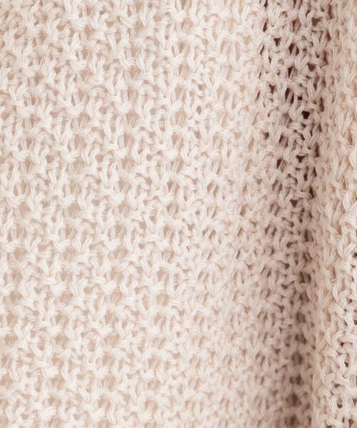 SHOO・LA・RUE / シューラルー カーディガン・ボレロ | 【洗える】ざっくり編みが大人かわいい キーネックカーディガン | 詳細12