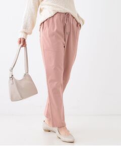 SHOO・LA・RUE / シューラルー パンツ | 【洗える/美脚シルエット】綿ストレッチイージーテーパードパンツ