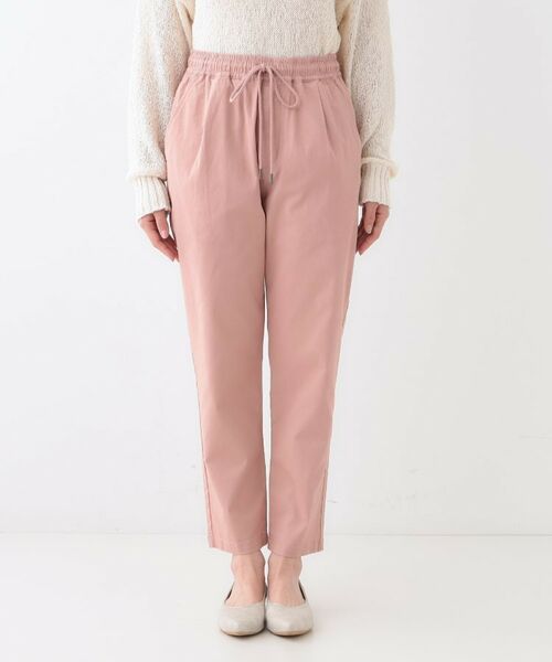 SHOO・LA・RUE / シューラルー パンツ | 【洗える/美脚シルエット】綿ストレッチイージーテーパードパンツ | 詳細17