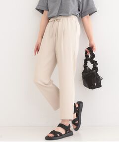 SHOO・LA・RUE / シューラルー パンツ | 【ひんやり/UV/S-LL】さらさらぷるん イージーテーパードパンツ