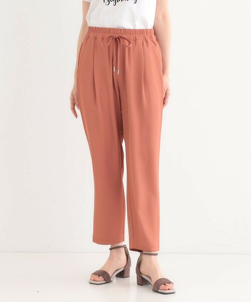 SHOO・LA・RUE / シューラルー パンツ | 【ひんやり/UV/S-LL】さらさらぷるん イージーテーパードパンツ | 詳細17