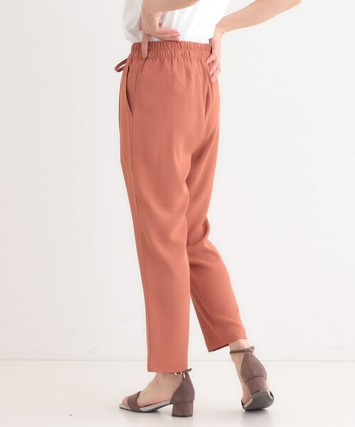 SHOO・LA・RUE / シューラルー パンツ | 【ひんやり/UV/S-LL】さらさらぷるん イージーテーパードパンツ | 詳細18