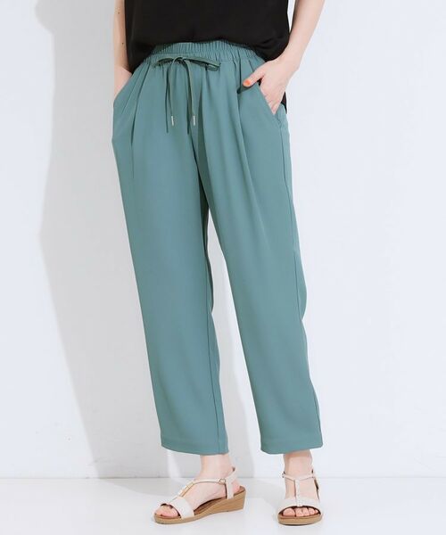 SHOO・LA・RUE / シューラルー パンツ | 【ひんやり/UV/S-LL】さらさらぷるん イージーテーパードパンツ | 詳細21