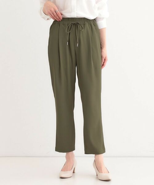 SHOO・LA・RUE / シューラルー パンツ | 【ひんやり/UV/S-LL】さらさらぷるん イージーテーパードパンツ | 詳細5