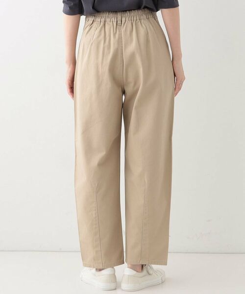 SHOO・LA・RUE / シューラルー パンツ | 【洗える/S-LL】脚のラインを拾いにくい 綿ツイルカーブパンツ | 詳細11