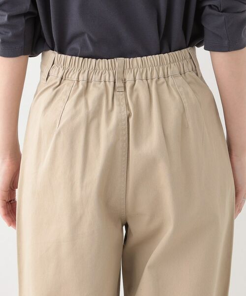 SHOO・LA・RUE / シューラルー パンツ | 【洗える/S-LL】脚のラインを拾いにくい 綿ツイルカーブパンツ | 詳細13
