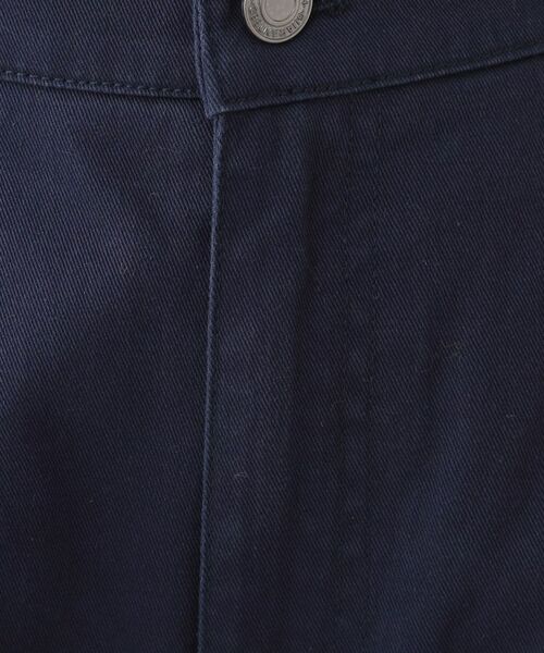 SHOO・LA・RUE / シューラルー パンツ | 【洗える/S-LL】脚のラインを拾いにくい 綿ツイルカーブパンツ | 詳細4