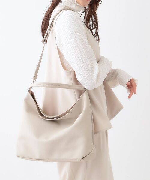 SHOO・LA・RUE/シューラルー 2WAYワンショルダーバッグ グレージュ(050) 00 SHOO・LA・RUE/シューラルー 2WAYワンショルダーバッグ グレージュ(050) 00
