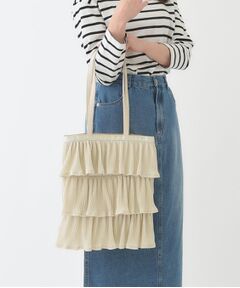 SHOO・LA・RUE / シューラルー トートバッグ | フリルティアードトートバッグ