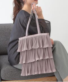 SHOO・LA・RUE / シューラルー トートバッグ | フリルティアードトートバッグ