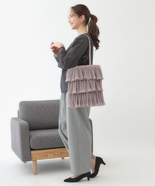 SHOO・LA・RUE / シューラルー トートバッグ | フリルティアードトートバッグ | 詳細5