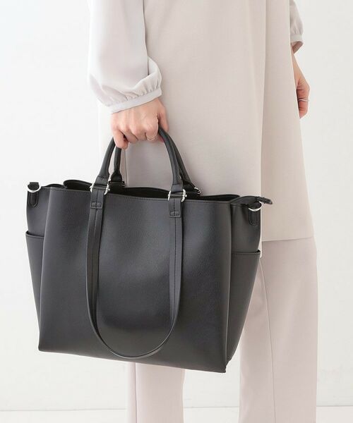 SHOO・LA・RUE/シューラルー 3WAYトートバッグ ブラック(019) 00 SHOO・LA・RUE/シューラルー 3WAYトートバッグ ブラック(019) 00