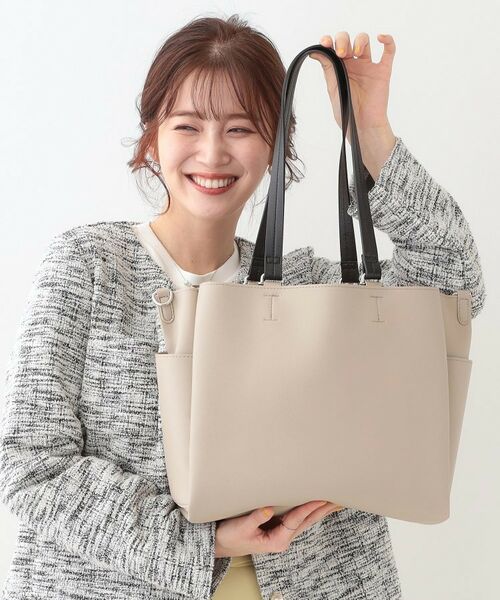 SHOO・LA・RUE/シューラルー 3WAYトートバッグ ベージュ(552) 00 SHOO・LA・RUE/シューラルー 3WAYトートバッグ ベージュ(552) 00