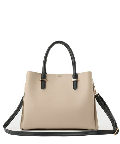 SHOO・LA・RUE / シューラルー トートバッグ | 【2WAY/通勤/セレモニー】きれいめコーデに 3層トートバッグ | 詳細11