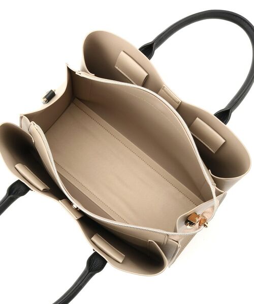 SHOO・LA・RUE / シューラルー トートバッグ | 【2WAY/通勤/セレモニー】きれいめコーデに 3層トートバッグ | 詳細15