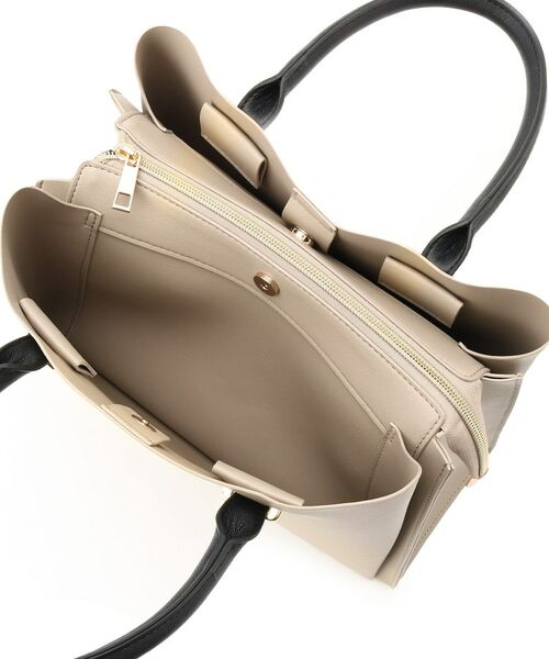 SHOO・LA・RUE / シューラルー トートバッグ | 【2WAY/通勤/セレモニー】きれいめコーデに 3層トートバッグ | 詳細17