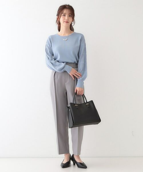 SHOO・LA・RUE / シューラルー トートバッグ | 【2WAY/通勤/セレモニー】きれいめコーデに 3層トートバッグ | 詳細2