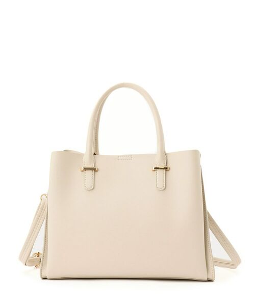 SHOO・LA・RUE / シューラルー トートバッグ | 【2WAY/通勤/セレモニー】きれいめコーデに 3層トートバッグ | 詳細8