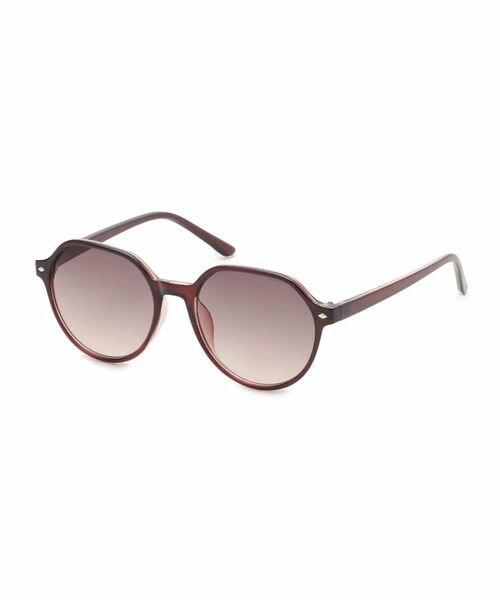 SHOO・LA・RUE/シューラルー ダブルハーフレンズサングラス ブラウン(043) 00 SHOO・LA・RUE/シューラルー ダブルハーフレンズサングラス ブラウン(043) 00