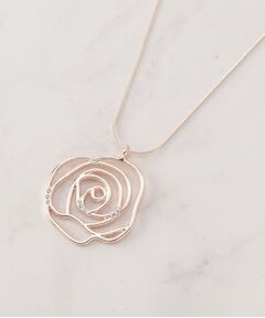 【2WAY】ローズモチーフネックレス