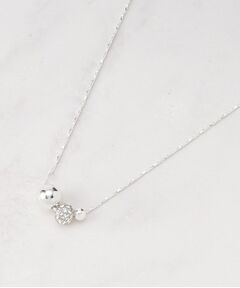 SHOO・LA・RUE / シューラルー ネックレス・ペンダント・チョーカー | 【2WAY】パヴェメタルボールネックレス