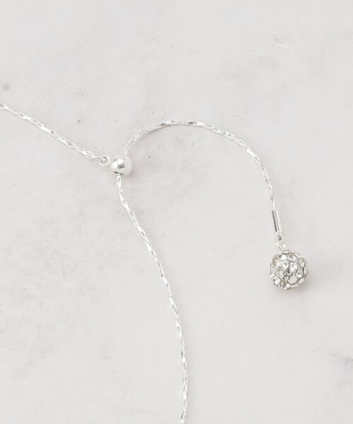 SHOO・LA・RUE / シューラルー ネックレス・ペンダント・チョーカー | 【2WAY】パヴェメタルボールネックレス | 詳細4