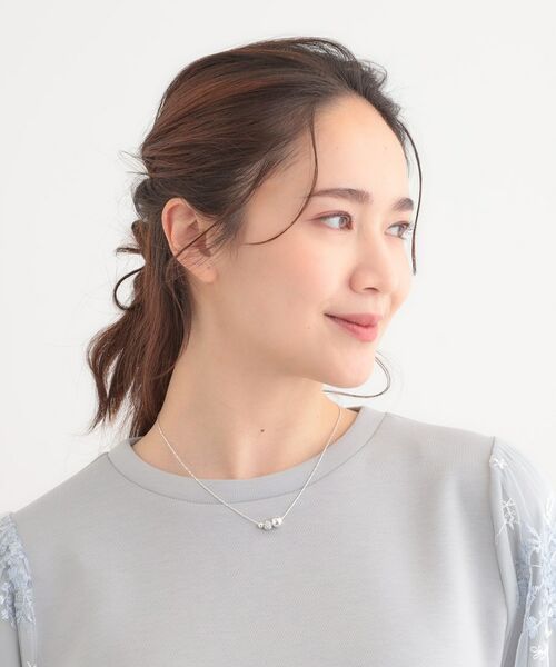 SHOO・LA・RUE / シューラルー ネックレス・ペンダント・チョーカー | 【2WAY】パヴェメタルボールネックレス | 詳細5