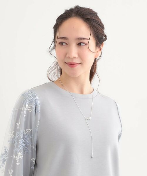 SHOO・LA・RUE / シューラルー ネックレス・ペンダント・チョーカー | 【2WAY】パヴェメタルボールネックレス | 詳細7