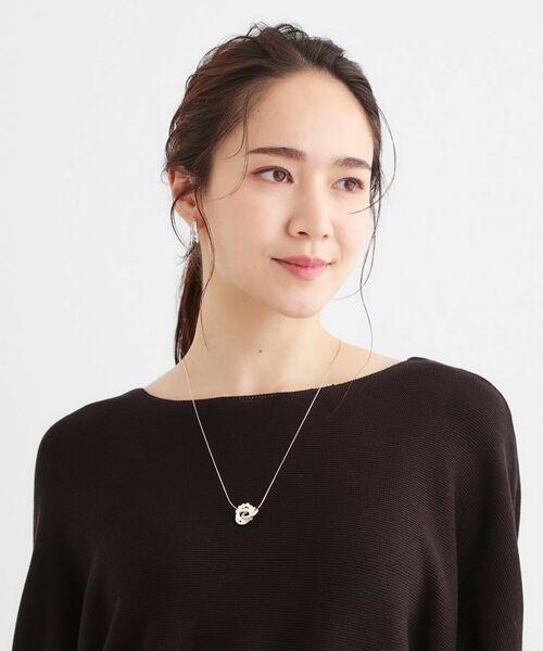 SHOO・LA・RUE / シューラルー ネックレス・ペンダント・チョーカー | ミニリング＆フェイクパールネックレス | 詳細5