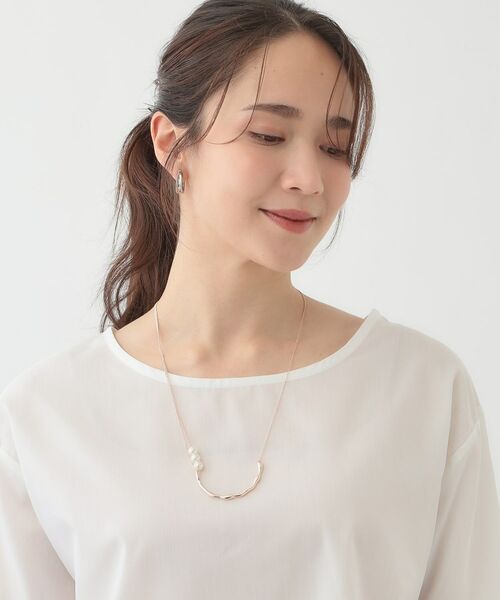 SHOO・LA・RUE / シューラルー ネックレス・ペンダント・チョーカー | フェイクパールニュアンスネックレス | 詳細6