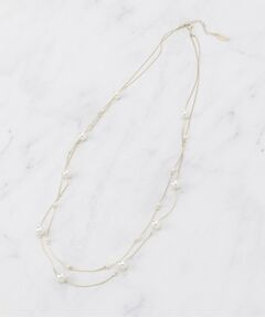 SHOO・LA・RUE / シューラルー ネックレス・ペンダント・チョーカー | フェイクパール2連ネックレス