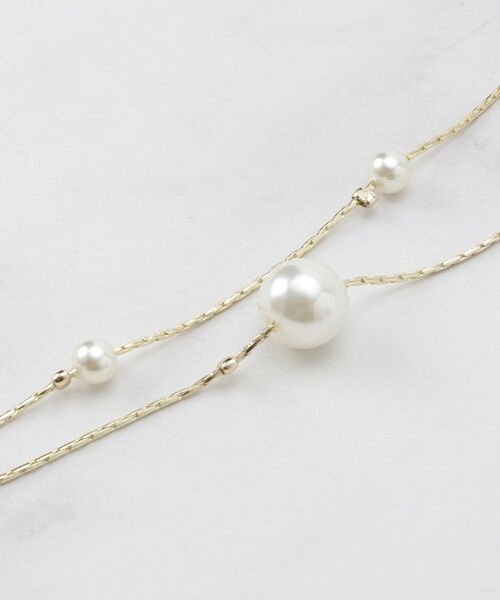 SHOO・LA・RUE / シューラルー ネックレス・ペンダント・チョーカー | フェイクパール2連ネックレス | 詳細3