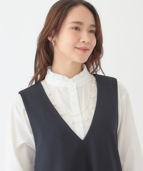 SHOO・LA・RUE / シューラルー ネックレス・ペンダント・チョーカー | フェイクパール2連ネックレス | 詳細6