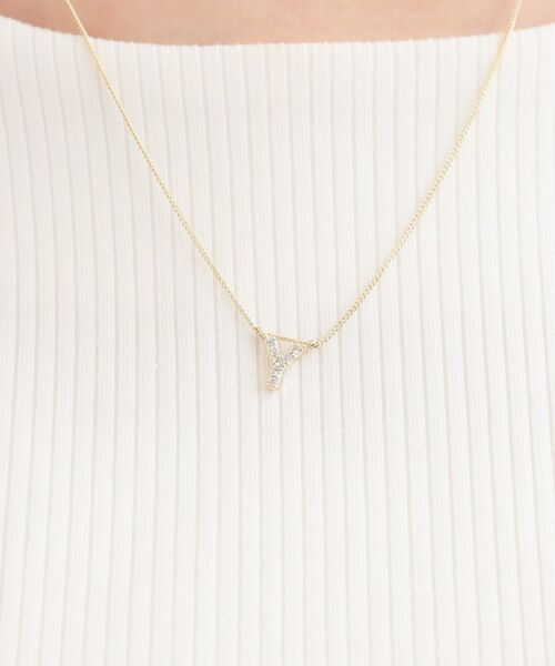 SHOO・LA・RUE / シューラルー ネックレス・ペンダント・チョーカー | 【イニシャル】プチペンダントネックレス | 詳細4