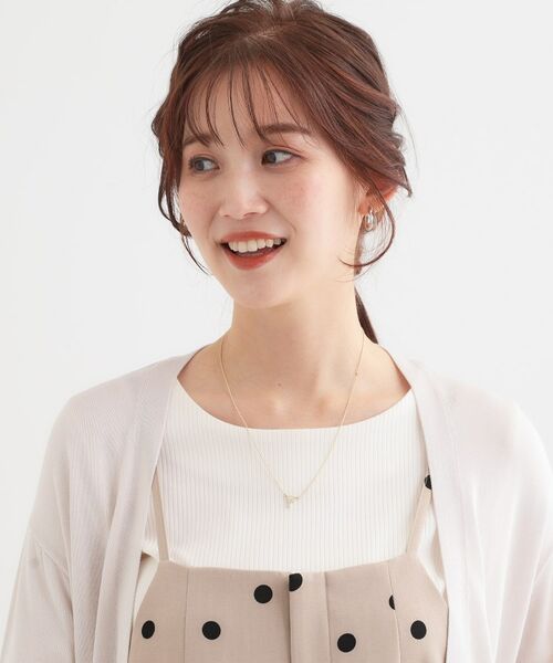 SHOO・LA・RUE / シューラルー ネックレス・ペンダント・チョーカー | 【イニシャル】プチペンダントネックレス | 詳細6