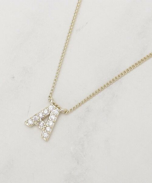SHOO・LA・RUE/シューラルー 【イニシャル】プチペンダントネックレス ゴールド(107) 00 SHOO・LA・RUE/シューラルー 【イニシャル】プチペンダントネックレス ゴールド(107) 00