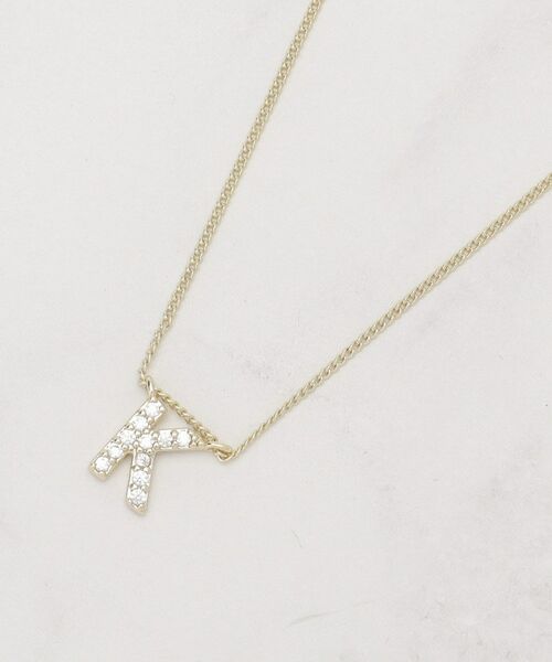 SHOO・LA・RUE/シューラルー 【イニシャル】プチペンダントネックレス ゴールド(207) 00 SHOO・LA・RUE/シューラルー 【イニシャル】プチペンダントネックレス ゴールド(207) 00