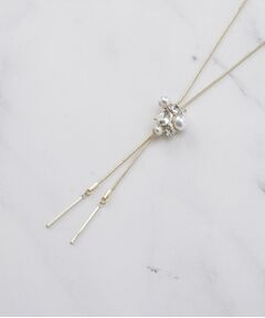 SHOO・LA・RUE / シューラルー ネックレス・ペンダント・チョーカー | ビジューフェイクパールループタイネックレス