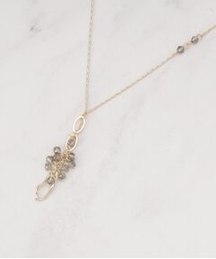 SHOO・LA・RUE / シューラルー ネックレス・ペンダント・チョーカー | ガラス房変形フープネックレス