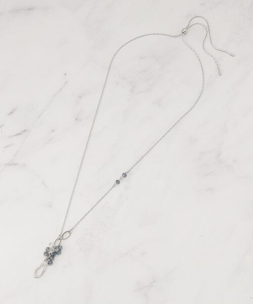 SHOO・LA・RUE / シューラルー ネックレス・ペンダント・チョーカー | ガラス房変形フープネックレス | 詳細2